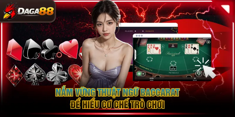 Nắm vững thuật ngữ Baccarat để hiểu cơ chế trò chơi
