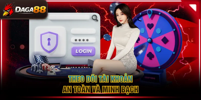 Theo dõi tài khoản an toàn và minh bạch